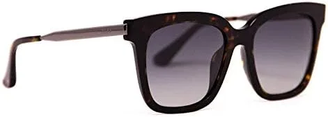 Vista 8 de DIFF Gafas de sol cuadradas de gran tamaño para mujer, colores de tortuga Bella