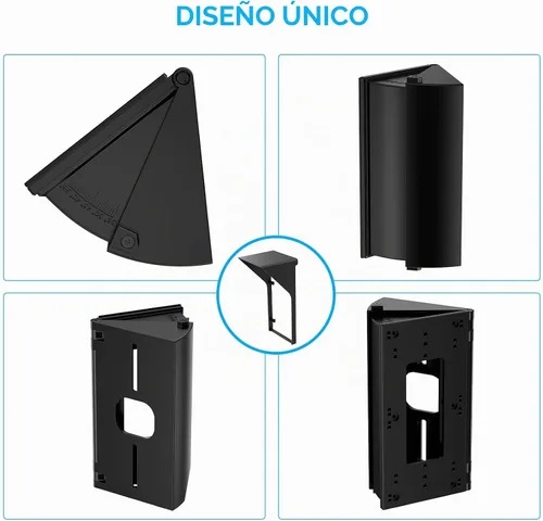 Vista 9 de OLAIKE Soporte Angular Impermeable de 30 a 60 Grados para Timbre de Video 1/2/3/3Plus/4/Cableado/Pro/Pro2/(Lanzamiento 2020), Timbre Blink y Nest