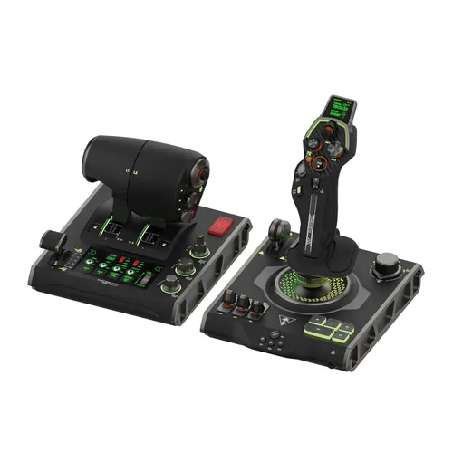 Vista 20 de Turtle Beach VelocityOne Flight Universal Control System - Xbox Series X & Xbox Series S, Xbox One & Windows 10 & 11 PCs with Yoke Handle, Throttle