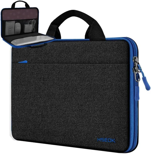 Vista 19 de Hseok - Funda para computadora portátil de 13 a 14 pulgadas, maletín compatible con MacBook Pro de 14 pulgadas M4/M3/M2/M1, todos los modelos de Mac