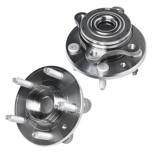 Vista 9 de Detroit Axle - Bujes de rodamiento de rueda delantera 4WD para Toyota 4Runner FJ Cruiser Tacoma Lexus GX460 GX470, rodamientos de rueda de repuesto