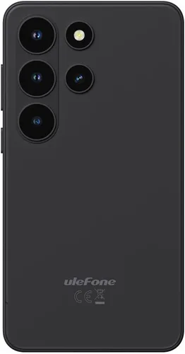 Vista 3 de Ulefone Nota 22 teléfono inteligente desbloqueado, 5" compacto Android 16 Meteorolita Negro