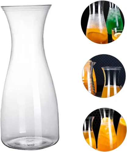 Vista 7 de Dispensador de vino, dispensador de café, botella de agua transparente, dispensador de agua fría, dispensador de leche, jarra de agua para nevera