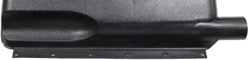Vista 4 de Freightliner Guardabarros de cuarto izquierdo para camión - negro, pintado, estilo clásico - 22-58857-000