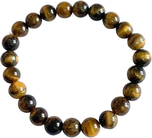 Vista 7 de Pulsera redonda con cuentas milagrosas de cristal para hombres y mujeres, regalo de moda, joyería de Wicca, meditación de paz, equilibrador