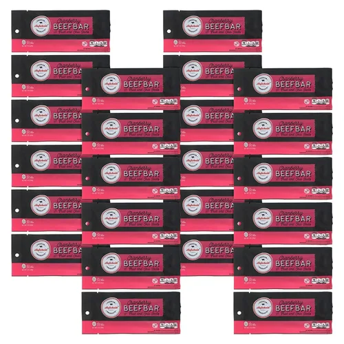 Vista 10 de Aufschnitt Barras de res de chocolate picantes con chocolate oscuro y semillas de chía Certificado Glatt Kosher Sin gluten, sin nitritos, 6