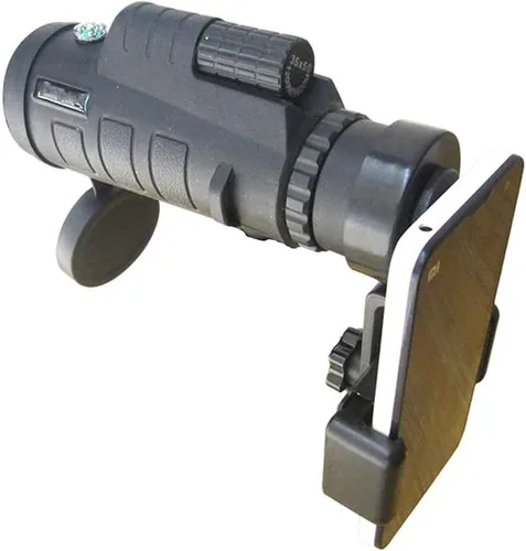 Vista 6 de Telescopio monocular, monocular impermeable con monocular HD de alta potencia 12 x 50 duradero y transparente con soporte para teléfono inteligente