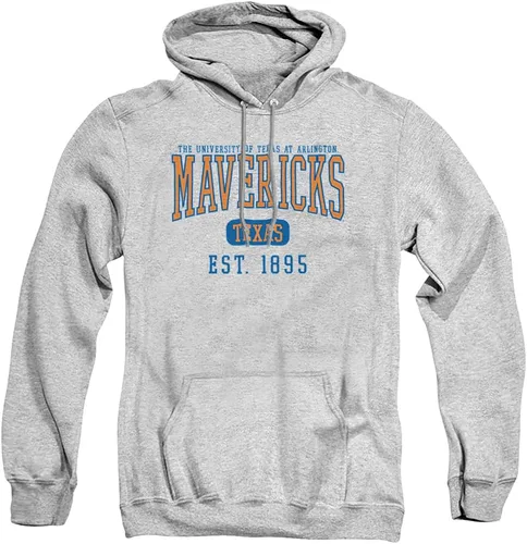 Vista 257 de LOGOVISION Colección de sudaderas con capucha unisex con diseño oficial de Collegiate Est. Date para hombres y mujeres