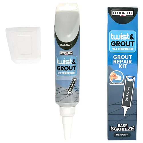 Vista 12 de Floor-Fix Pro Twist & Grout Kit de reparación – Reparación de lechada impermeable premezclada & Alternativa de bolígrafo de pintura de lechada