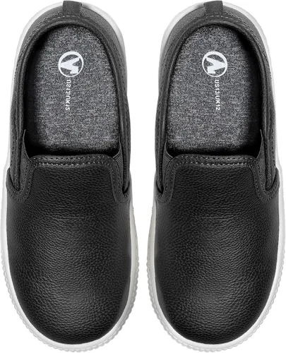Vista 6 de HOMEHOT Zapatos deportivos de vestir casuales de piel sintética para niños (niños pequeños, niños grandes, niños pequeños)