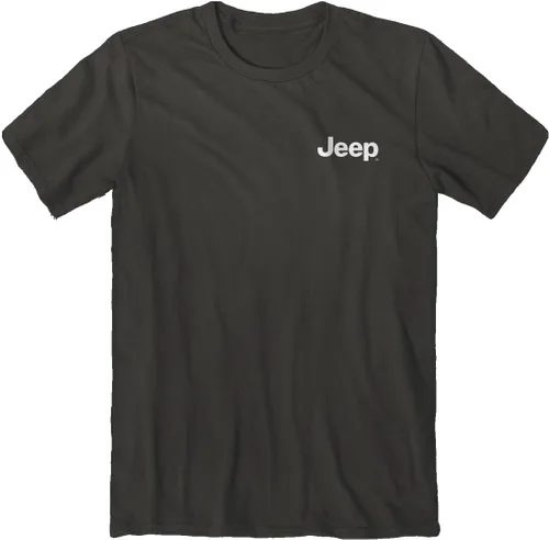 Vista 2 de Jeep - Camiseta Libertad, Azul Magneto, Diseño de la Bandera Americana 100% algodón hilado en anillo
