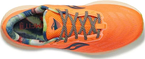 Vista 3 de Saucony Triumph 19 - Tenis de correr para mujer, Historia de la fogata