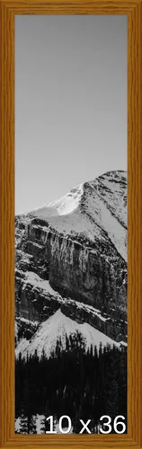 Vista 25 de Frame It Easy Marco de madera negra de 10 x 5 (Derby)