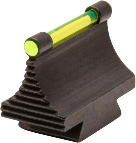 Vista 10 de Mira de pistola de acero de 3/8 pulgadas de riel frontal de sustitución de fibra óptica, rampa de mira de altura opcional, roja/verde