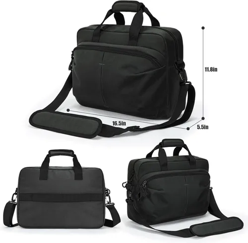 Vista 4 de VEAGIA Bolsa de mensajero Bolso para portátil Maletín Sistema Molle Estilo táctico Correa de hombro desmontable Bolsas de hombro