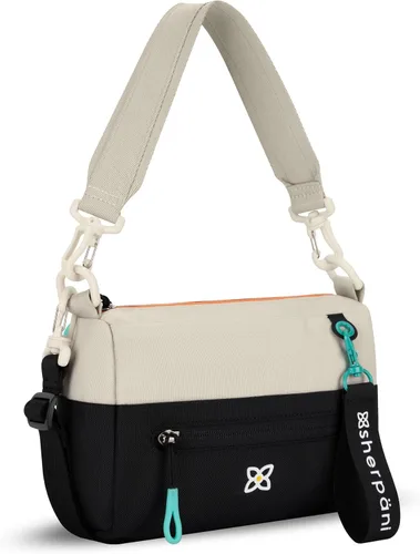 Vista 71 de Sherpani Skye - Bolso cruzado pequeño, de nailon, ligero, para mujer, con protección RFID