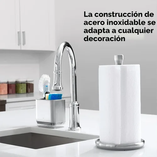 Vista 3 de OXO Good Grips - Soporte para toallas de papel estable para encimera