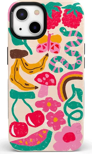Vista 104 de Casely Funda para iPhone 13 Come Together The Beatles Abbey Road Diseño protector audaz Compatible con MagSafe