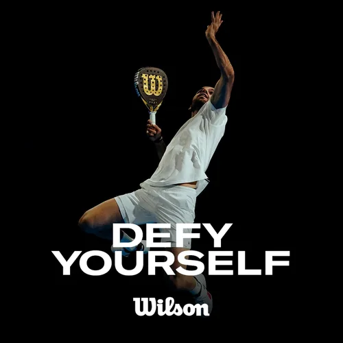 Vista 8 de Wilson Defy V1 Padel Racket - Grip Size 2-4 1/4