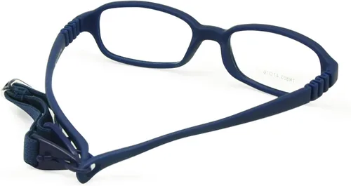 Vista 3 de Beonsale Marco universal de lentes ópticos para niños, sin tornillo, curvo, tamaño 4716