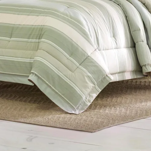 Vista 6 de Tommy Bahama - Juego de edredón King, ropa de cama reversible de algodón con fundas a juego y almohadas adicionales, juego de ropa de cama súper