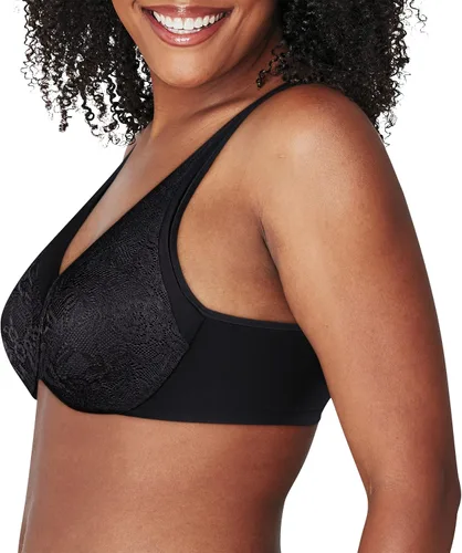 Vista 2 de PLAYTEX Dreamwire - Brasier de encaje suave sin pinchazos para mujer, soporte de 4 vías