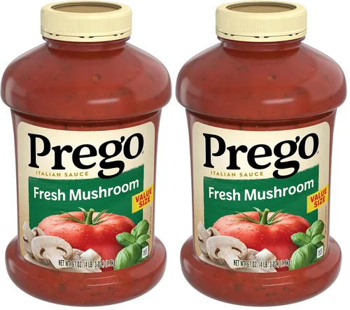 Vista 45 de Prego Salsa de Pasta de Tomate Grueso con Ajo y Cebolla, Frasco de 24 Oz