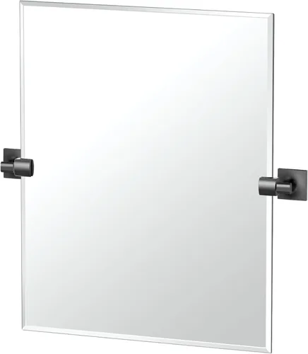 Vista 33 de Gatco Latitude II Espejo rectangular, Metal, 24 pulgadas