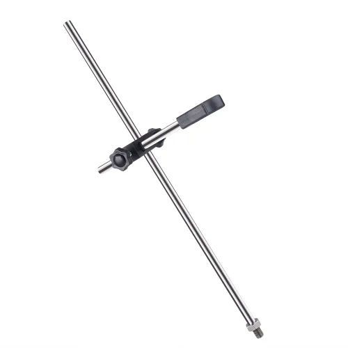 Vista 4 de Soporte de agitador magnético, soporte de metal científico de cuatro E ajustable en altura para sensor de temperatura