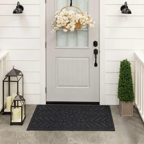 Vista 12 de Mohawk Home Stoney Medallion - Tapete de arcilla ornamental informal de 2 x 4 pies, perfecto para porche, garaje