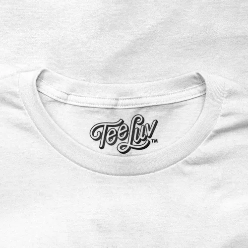 Vista 3 de Tee Luv Camiseta Polaroid Color Spectrum Logo para hombre, Blanco