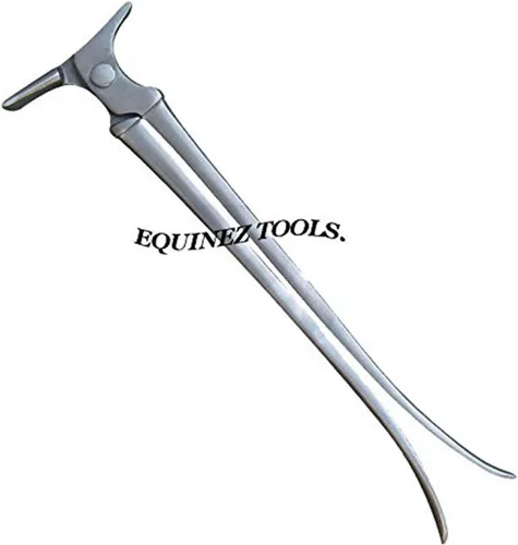 Vista 5 de Equinez Tools Esparcidor de zapatos Farrier – Herramienta de herrador de acero de vanadio de alta resistencia en acabado opaco, herramienta