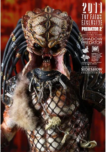 Vista 6 de Hot Toys Predator Toy Fair 2011 - Figura de acción exclusiva a escala 1/6 Shadow Predator