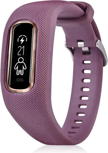 Vista 7 de C2D JOY Correa de TPU compatible con Garmin Vivosmart 4, haz que la banda original rota funcione de nuevo