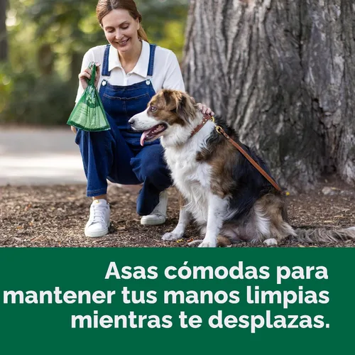 Vista 3 de Earth Rated® Bolsas de residuos de perro con asas (no en rollos), lavanda-aromatizado