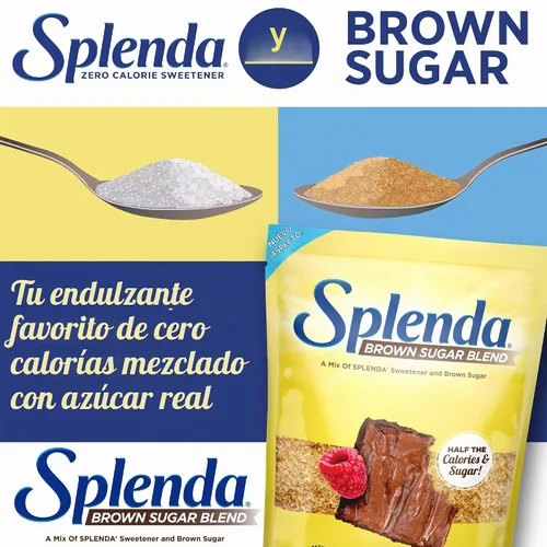 Vista 4 de SPLENDA para hornear, bolsa de 1 libra mezcla de azúcar morena 16 onzas