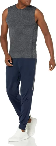 Vista 4 de Tienda Essentials Pantalón deportivo de punto elástico para hombre