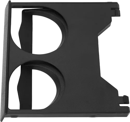 Vista 2 de Keenso Dash Pull Out - Portavasos doble para T100 1993-1998, 55620-34010, plástico negro