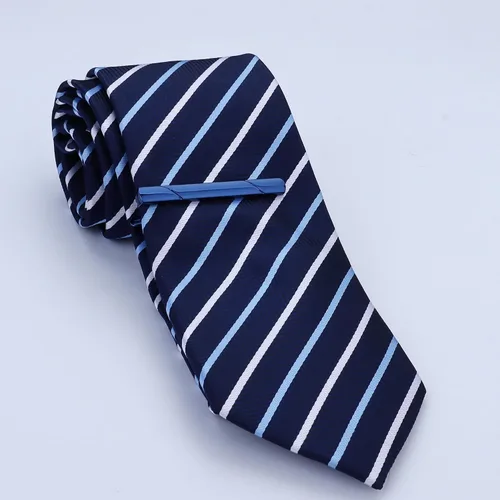Vista 8 de Jstyle Juego de 12 clips de corbata para hombre, juego de clips de barra de corbata clásicos para corbatas regulares, clips de pellizco, clips