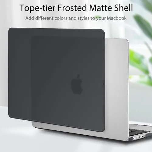 Vista 6 de Funda para MacBook Air de 15 pulgadas 2026-2023 Release M5 A3448 M4 A3241 M3 A3114 M2 A2941, carcasa rígida con protector de pantalla y cubierta