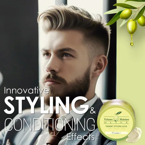 Vista 7 de esuchen "Spiker Styling Cola de oliva 2,84 oz