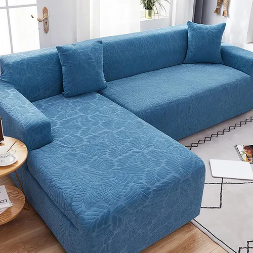 Vista 13 de Fundas elásticas para sofá modular, funda de sofá jacquard en forma de L, gruesa y antideslizante, protector de muebles, funda de sofá adecuada