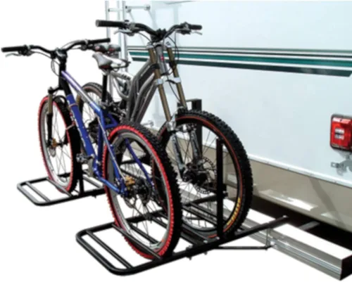 Vista 2 de Swagman soporte transportador de 4 bicicletas para defensa de caravana