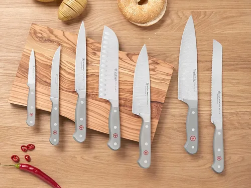 Vista 5 de WÜSTHOF Cuchillo de chef gourmet gris de 6 pulgadas