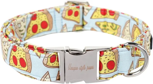 Vista 42 de Unique style paws Collar de perro con hebilla de plástico con colgante, collar de cachorro para primavera y verano, traje de baño para fiesta