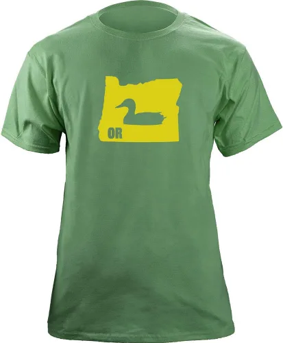 Vista 4 de Camiseta clásica vintage I Duck Oregon Original