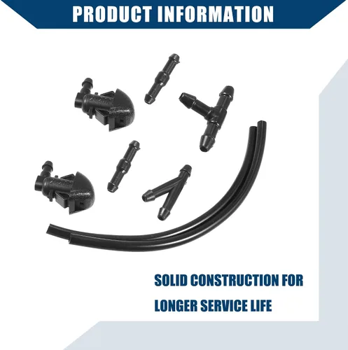 Vista 7 de N.º 76810-SZA-A01ZA - Kit de boquillas de limpiaparabrisas para Honda Pilot 2009-2012 2014 2015/Boquillas de pulverización para parabrisas