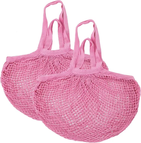 Vista 12 de Simple Ecology Bolsa de cuerda de doble asa de algodón orgánico resistente