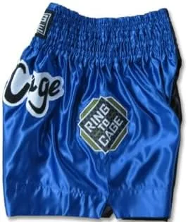Vista 2 de Muay Thai - Pantalones cortos - negroazul