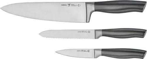 Vista 7 de Henckels - Cuchillo de grafito para chef, de 8 pulgadas, color gris.